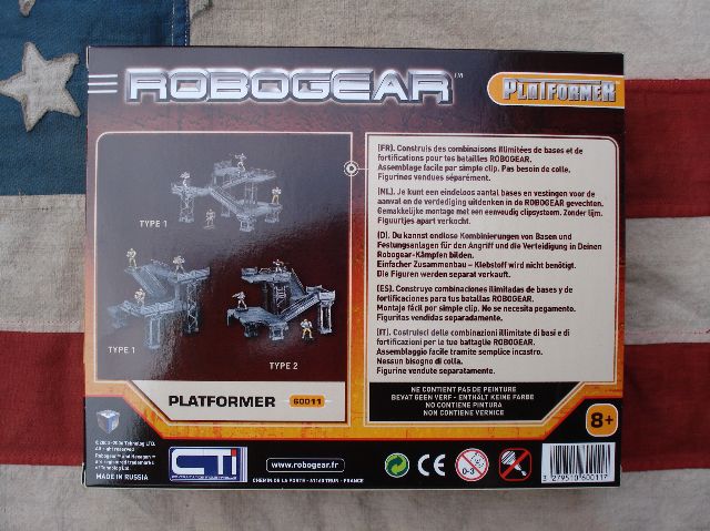 HLR60011  Platformer ROBOGEAR ''WAR Game''   1/35